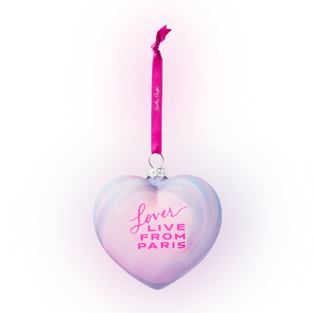 Taylor Swift Lover Live From Paris Holiday Ornament